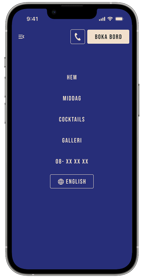 Navmenu mockup
