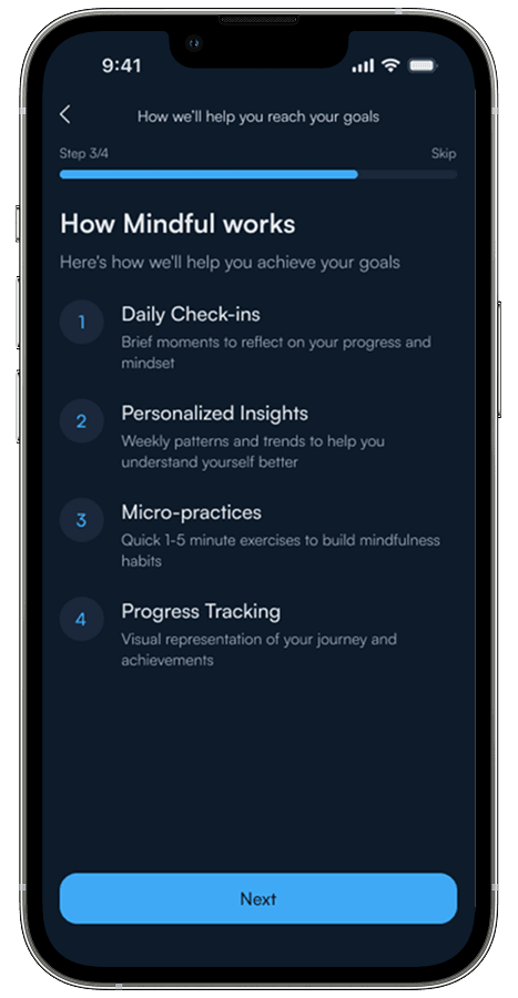 Loggi onboarding step 3 - Setup preferences